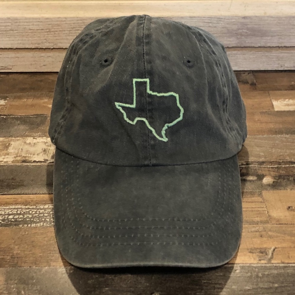 port and company blue texas cap
